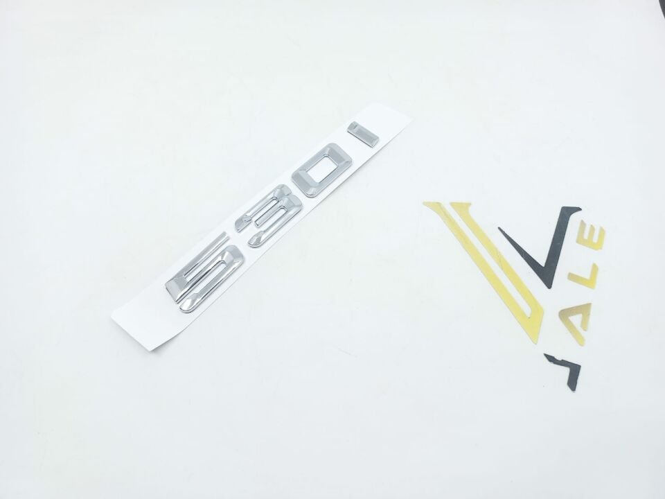 BMW 3-5 SERİSİ BAGAJ AMBLEM YAZISI - 530İ - 530i - F10.E39.E60.G30 YAN SANAYİ