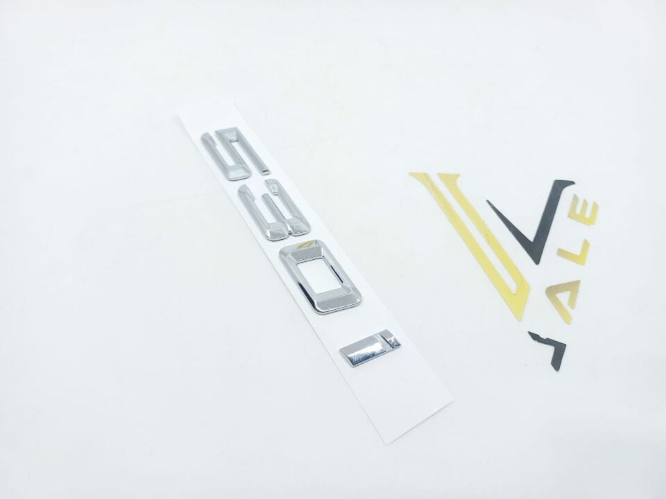 BMW 3-5 SERİSİ BAGAJ AMBLEM YAZISI - 530İ - 530i - F10.E39.E60.G30 YAN SANAYİ