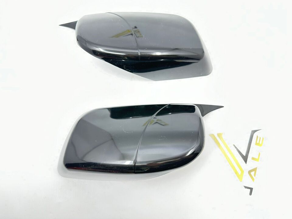 BMW 5 SERİSİ AYNA KAPAĞI TAKIM - YARASA - PARLAK SİYAH E60 YAN SANAYİ