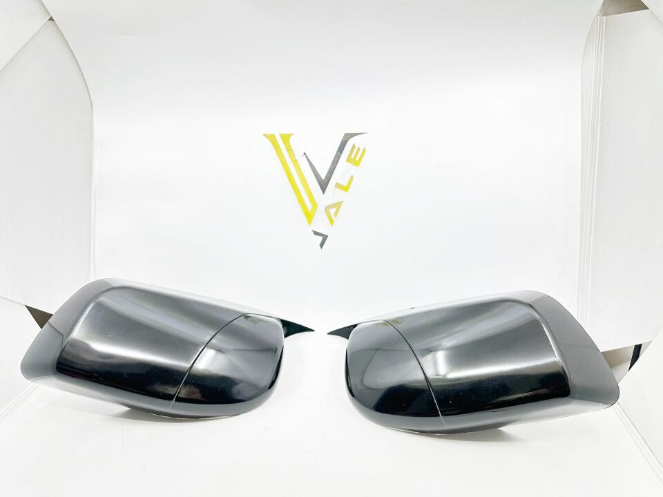 BMW 5 SERİSİ AYNA KAPAĞI TAKIM - YARASA - PARLAK SİYAH E60 YAN SANAYİ