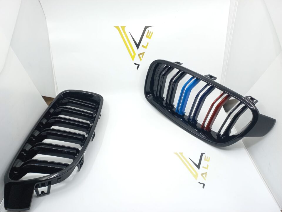 BMW 3 SERİSİ PANJUR TAKIM ÇİFTLİ - M - PARLAK SİYAH - TAKIM SET F30.M3 YAN SANAYİ