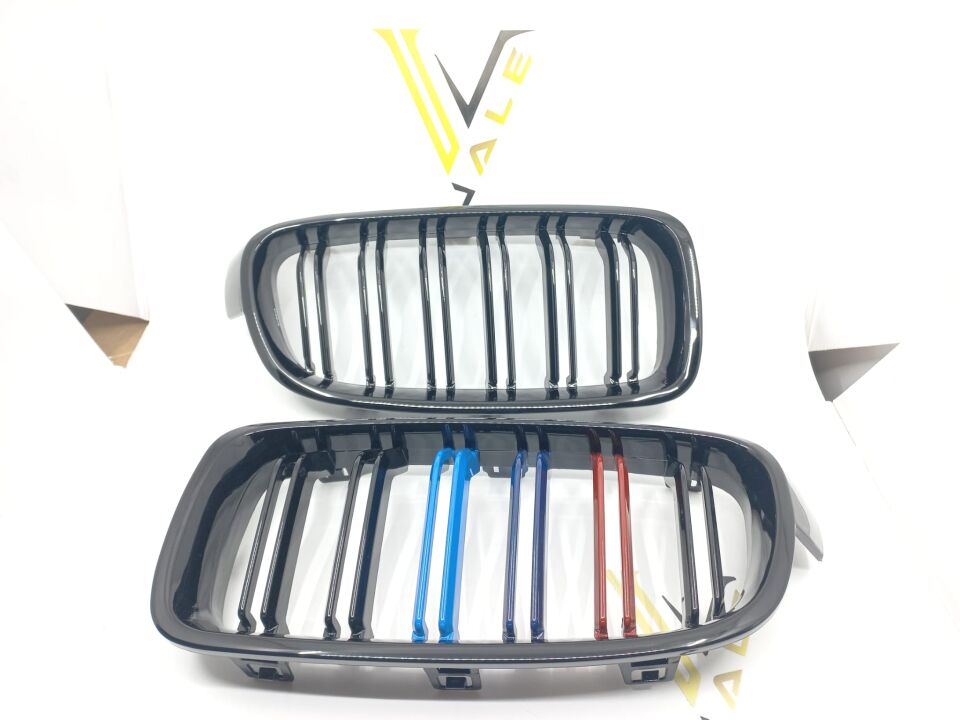 BMW 3 SERİSİ PANJUR TAKIM ÇİFTLİ - M - PARLAK SİYAH - TAKIM SET F30.M3 YAN SANAYİ