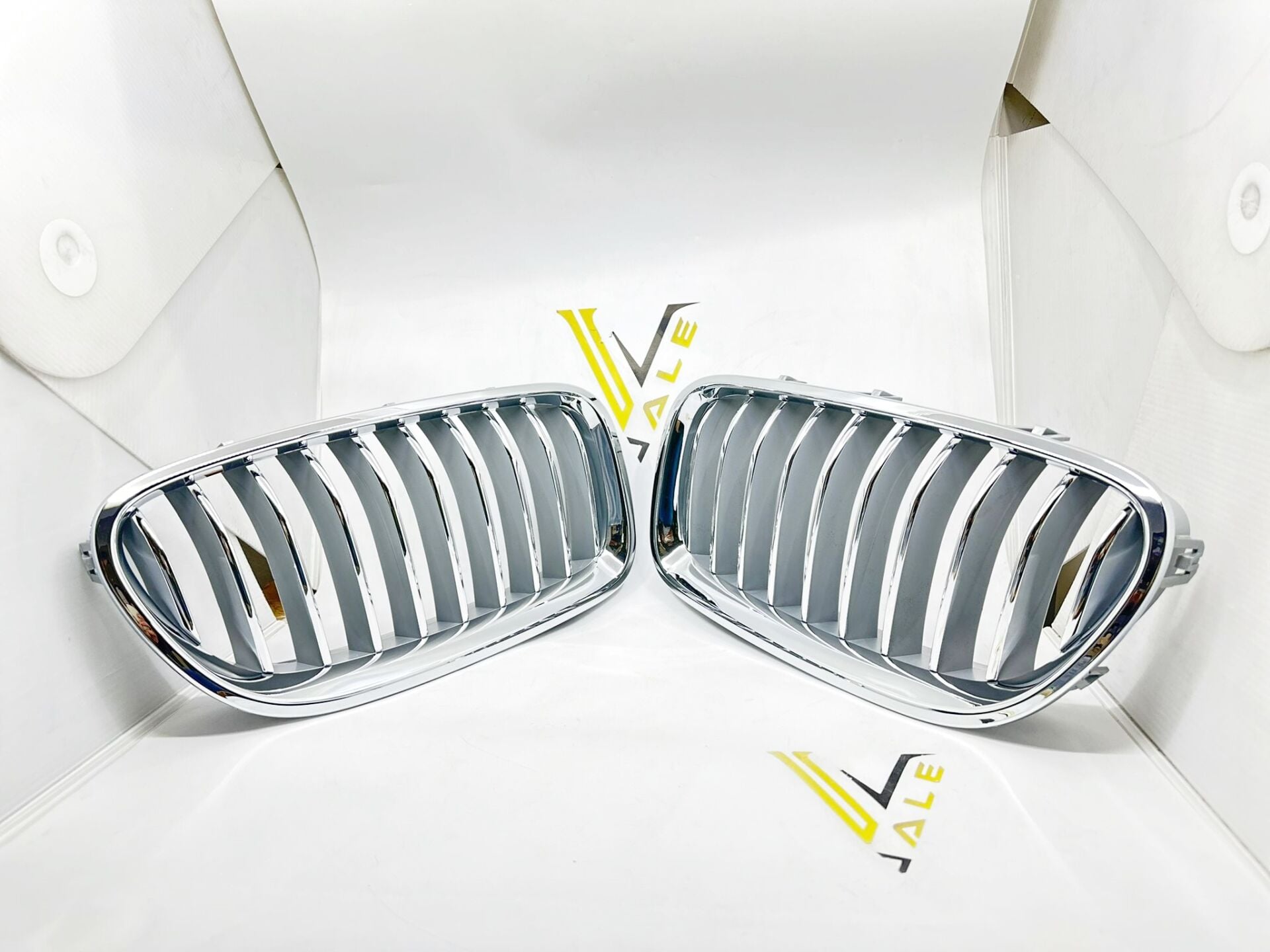 BMW 5 SERİSİ PANJUR TAKIMI - KROM - GÜMÜŞ SET F10.LCI YAN SANAYİ