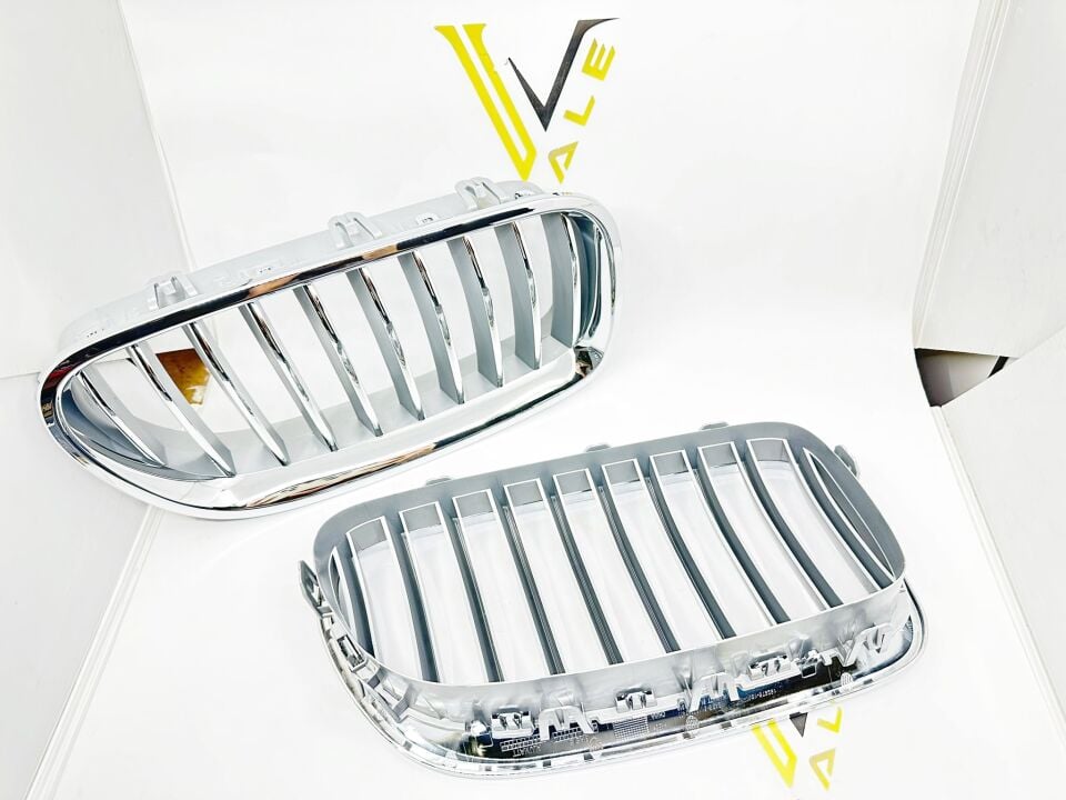 BMW 5 SERİSİ PANJUR TAKIMI - KROM - GÜMÜŞ SET F10.LCI YAN SANAYİ