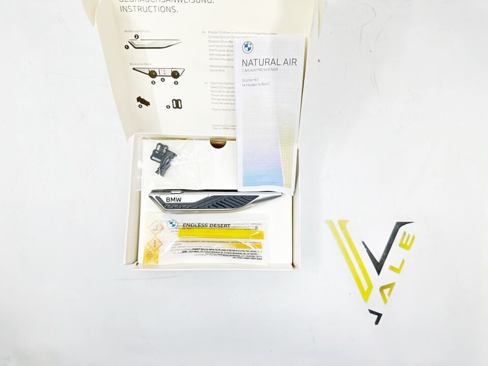 BMW 3-5 SERİSİ İÇ MEKAN KOKUSU KARTUŞ - YENİ TİP ÜÇGEN - ARAÇ F10.F30.E60.G20.G30.E90.E36.E46 YAN SANAYİ