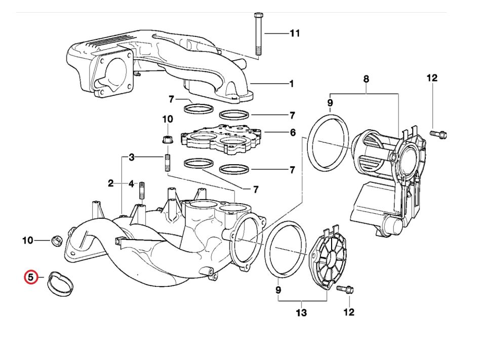 BMW 3 SERİSİ MANİFOLD CONTASI E36.E46.M43 ELRİNG