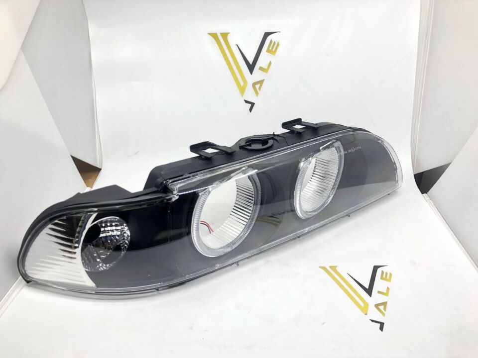 BMW 5 SERİSİ FAR CAMI - R - HALKALI - BEYAZ SİNYAL E39.Y.M YAN SANAYİ