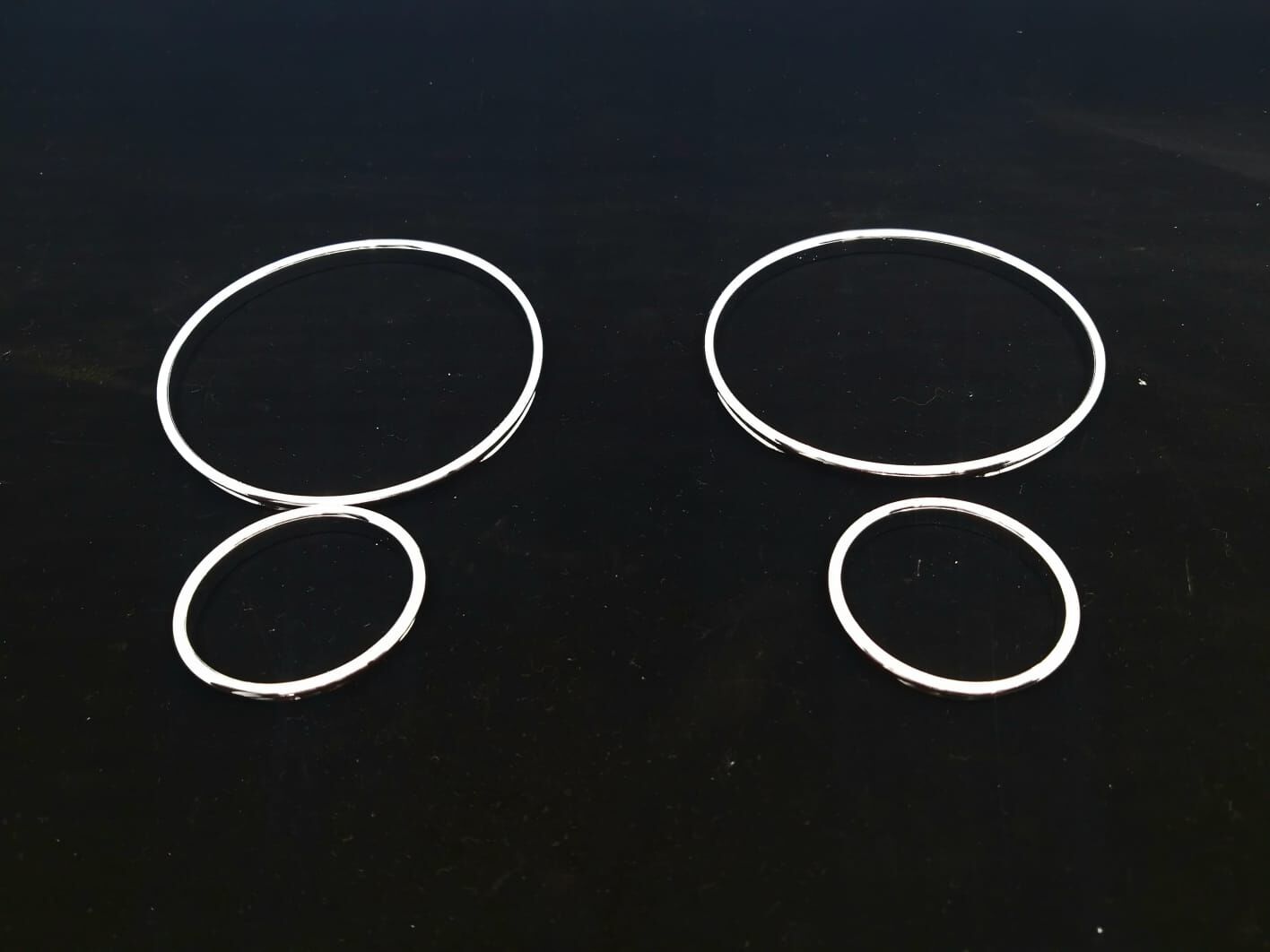 BMW 3 SERİSİ GÖSTERGE ÇERÇEVESİ - VDO - KROM E30 YAN SANAYİ