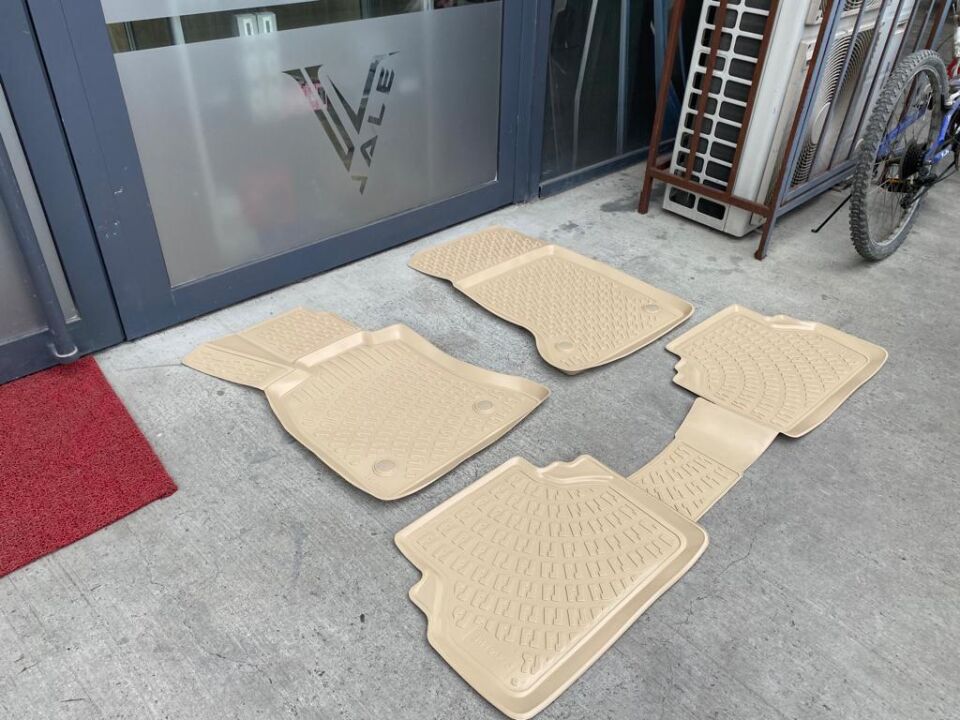 BMW 5 SERİSİ PASPAS TAKIMI - BEJ - 3D HAVUZLU E60 YAN SANAYİ