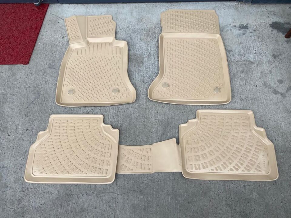 BMW 5 SERİSİ PASPAS TAKIMI - BEJ - 3D HAVUZLU E60 YAN SANAYİ