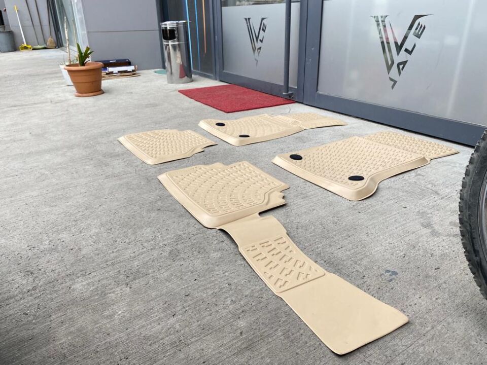 BMW 5 SERİSİ PASPAS TAKIMI - BEJ - 3D HAVUZLU E60 YAN SANAYİ