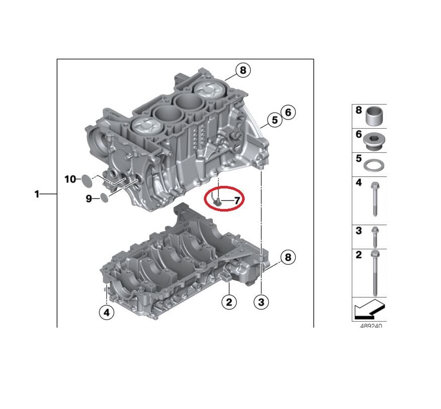 BMW MİNİ YAĞ PÜSKÜRTME MEMESİ R58.R60.F20.F30 ORJİNAL